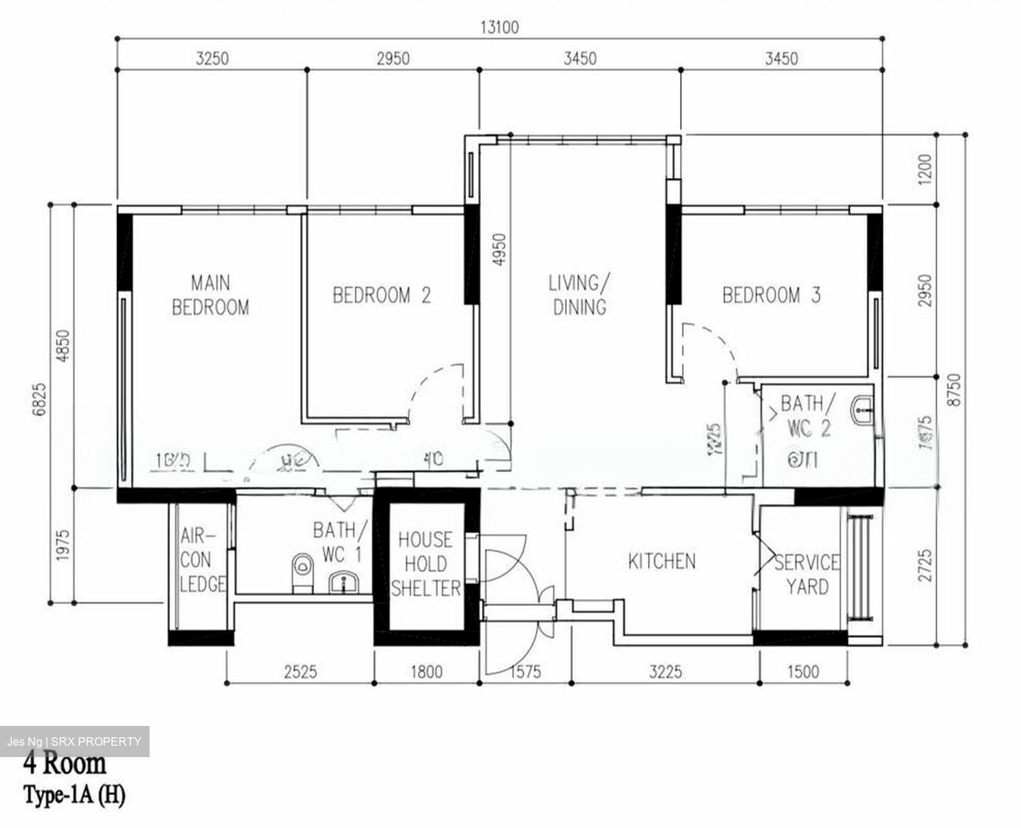 Blk 104A Alkaff Courtview (Toa Payoh), HDB 4 Rooms #520647431